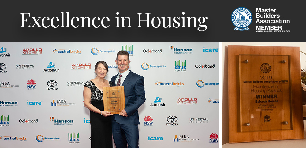 Excellence in housing award 2019
